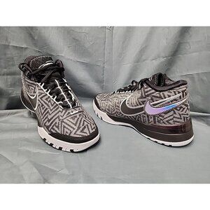 Nike Men's LeBron LBJ NXXT Genisus Sneakers Black Grey White Size 8 NEW IN BOX!